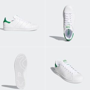 adidas Stan Smith Originals women’s size 10 white and green sneakers